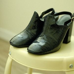 Slingback Mule Heels